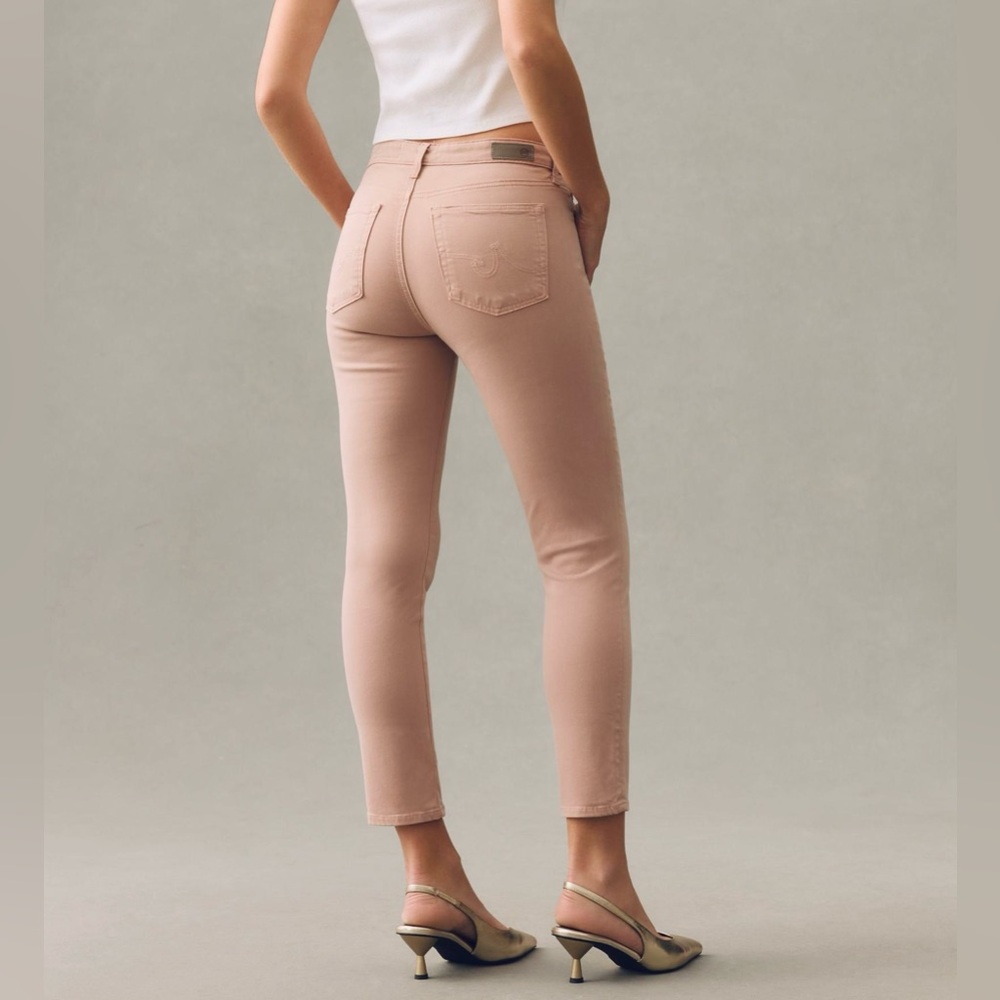 AG Adriano Goldschmied Tan Skinny Pants - Picture 2 of 8